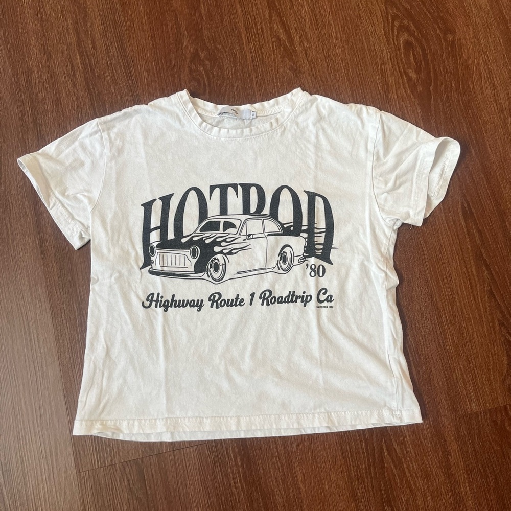 Adika White Graphic T-Shirt